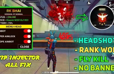 RK Gaming VIP Injector APK